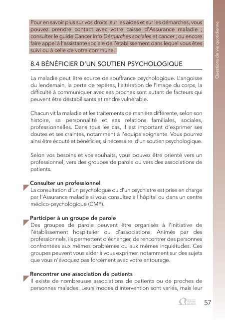 4 pages - Institut National Du Cancer