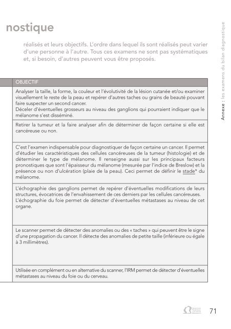 4 pages - Institut National Du Cancer