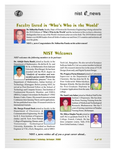 e news_Oct.p65 - NIST