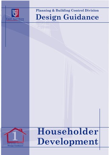 Design guidance householder development - East Ayrshire Council