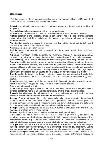 Glossario - Regione Autonoma Friuli Venezia Giulia