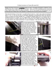 ProSeal Instructions for Pentax ME series SLR Please read these ...