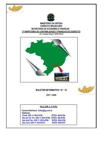 31 Out 09 - 2Âª ICFEx - ExÃ©rcito Brasileiro