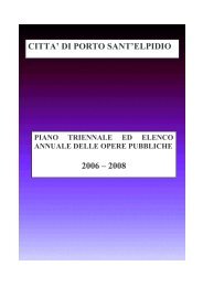 2006 LAVORI IN CORSO.FP3 - Comune di Porto Sant'Elpidio