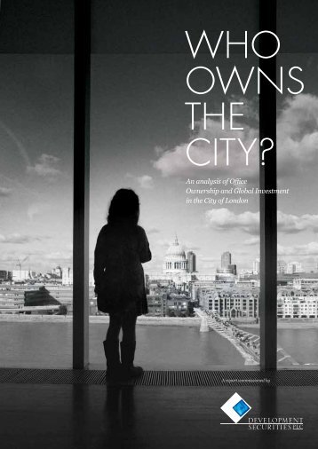 Who Owns The City? - Development Securities PLC