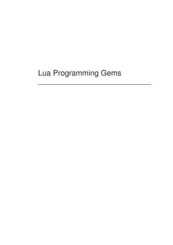 Lua Programming Gems.pdf