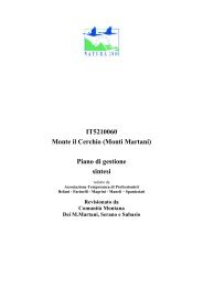 IT5210060 Monte il Cerchio (Monti Martani) - Regione Umbria ...