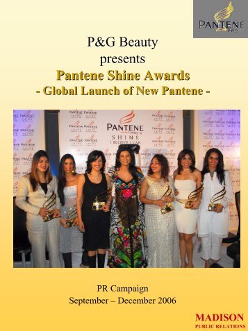 pantene shine awards - Madison World