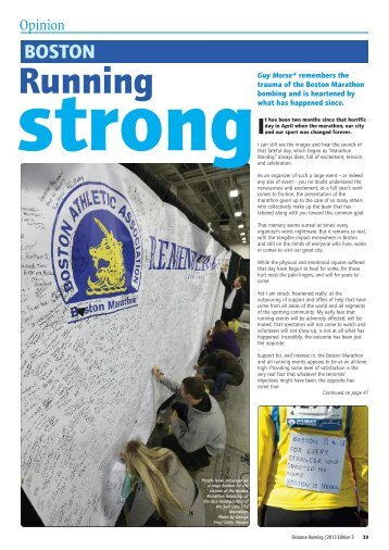 Boston - Distance Running magazine