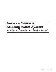 Reverse Osmosis Drinking Water System - Filters Fast