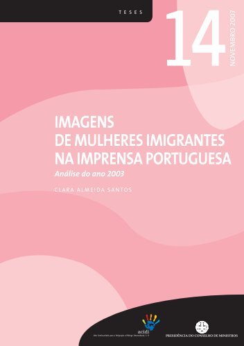 Imagens de Mulheres Imigrantes na Imprensa Portuguesa. AnÃ¡lise ...