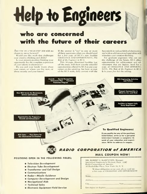 Radio Age - 1952, April -34 Pages, 2.9 MB, .PDF - VacuumTubeEra