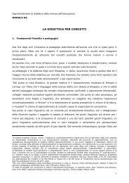 1 LA DIDATTICA PER CONCETTI