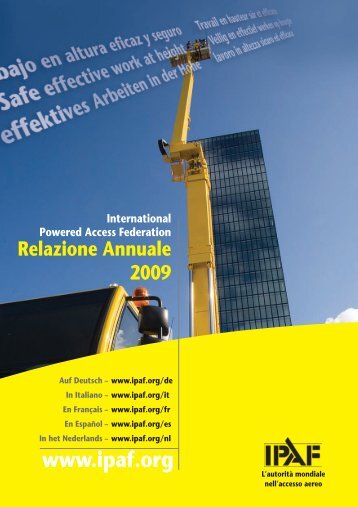 RapportoAnnuale2009 - IPAF