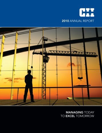 2010 CII Annual Report - Construction Industry Institute