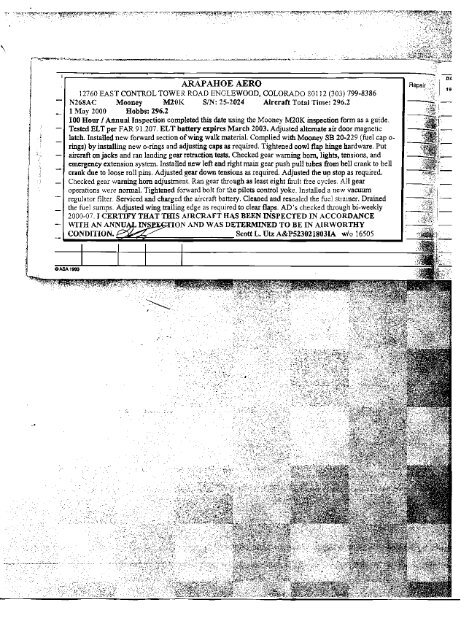 N268AC Logs.pdf - Delta Aviation LLC