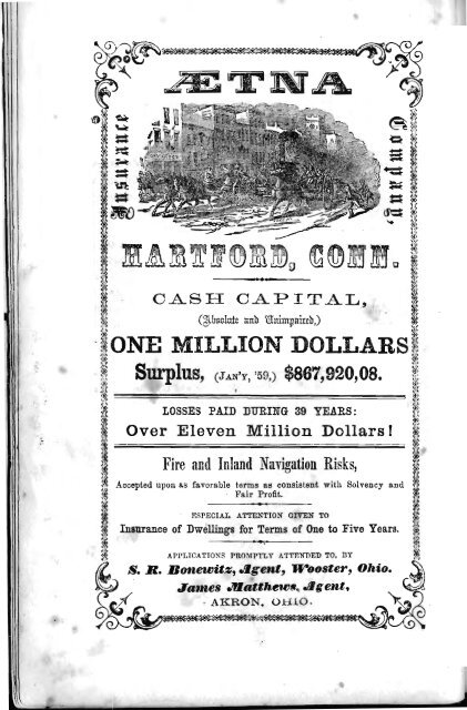 City Directory 1859 - Akron-Summit County Public Library