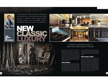 NEï CLASSIC LUXURY - Society World Magazine