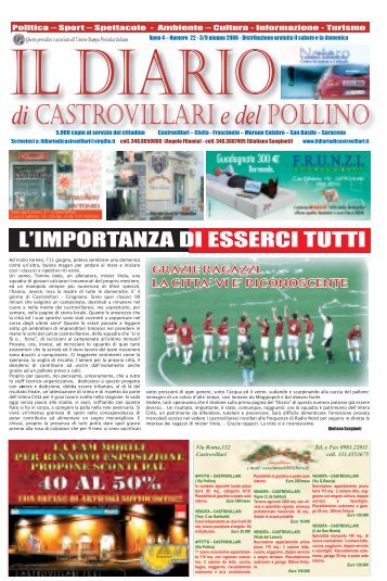 nÂ° 22 - Il Diario di Castrovillari