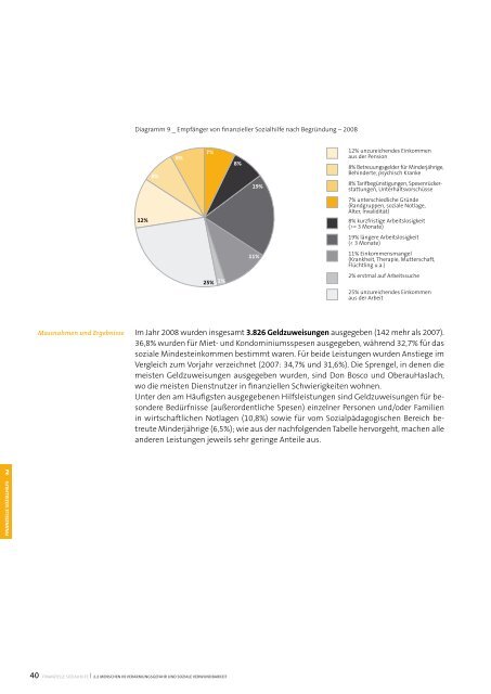 Sozialbericht 2008 - Betrieb fÃ¼r Sozialdienste Bozen