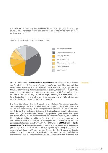 Sozialbericht 2008 - Betrieb fÃ¼r Sozialdienste Bozen