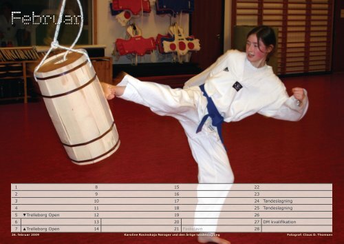 Download kalender 2010 - Ballerup Taekwondo Klub