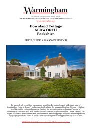 Downland Cottage ALDWORTH Berkshire - Warmingham