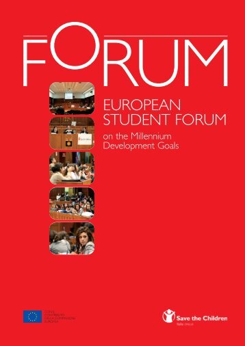 EUROPEAN STUDENT FORUM - Save the Children Italia Onlus