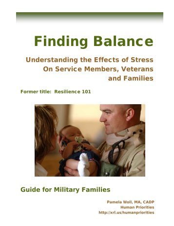 Finding Balance For Military Families - the ATTC Network