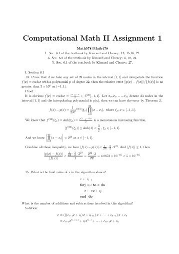 HW1 Solution