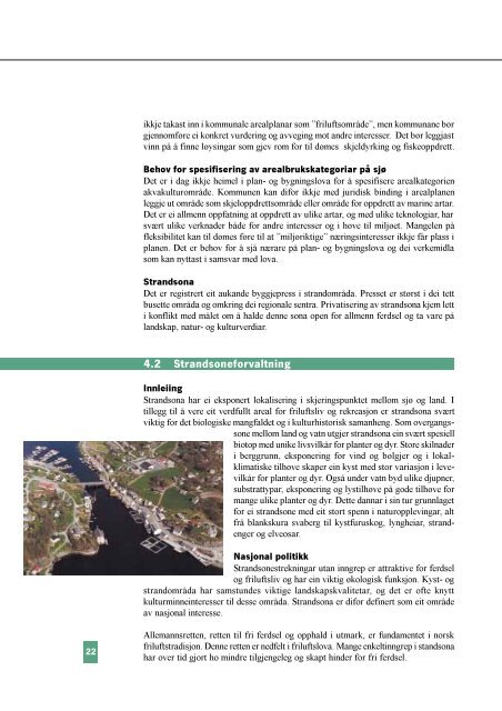 Fylkesdelplan for kystsona 2001-2004 - Hordaland fylkeskommune