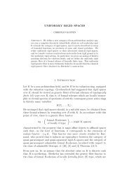 UNIFORMLY RIGID SPACES 1. Introduction Let K be a non ...