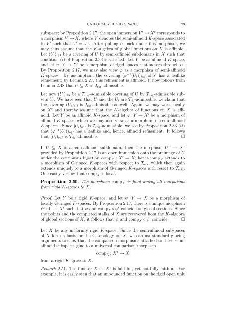 UNIFORMLY RIGID SPACES 1. Introduction Let K be a non ...