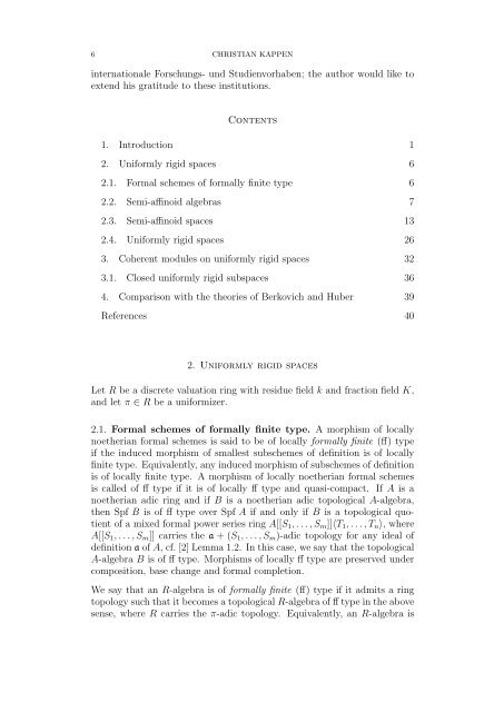 UNIFORMLY RIGID SPACES 1. Introduction Let K be a non ...