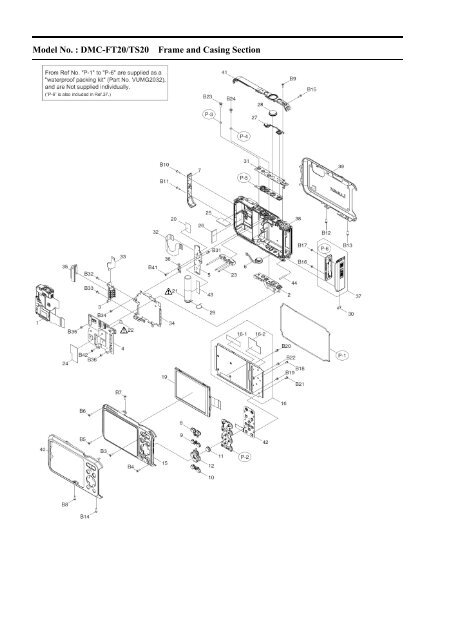 DMC-FT20EE DMC-FT20EF DMC-FT20EG DMC ... - Panasonic