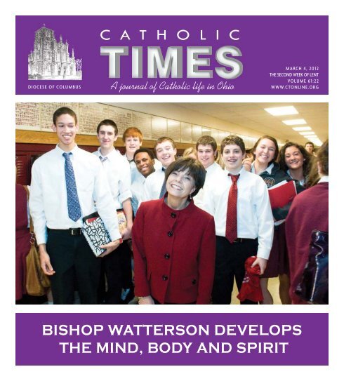 catholic bishop watterson develops the mind, body and spirit