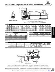 Flo-Rite-TempÃ¢Â„Â¢ Single Wall Instantaneous Water Heater