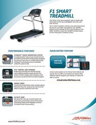 f1 smart treadmill - Life Fitness