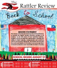 The Rattler Review - Back to School - Sharyland ISD