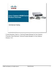 Cisco Catalyst 4900M Series Product Overview