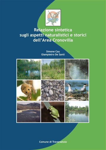 Relazione sintetica sugli aspetti naturalistici e storici dell ... - Cronovilla