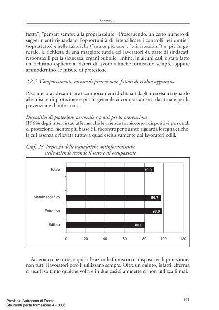 Strumenti per la formazione 4 - Trentino Salute