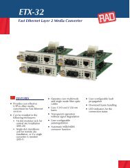 ETX-32: Ethernet Media Converters (pdf). - comtec