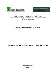 MONOGRAFIA CRISP Abordagem Policial - MinistÃ©rio PÃºblico do ...