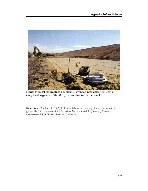 Geotextiles in Embankment Dams - Association of State Dam Safety ...