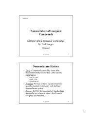 Nomenclature of Inorganic Compounds - Weebly