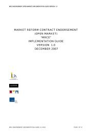 market reform contract endorsement - London Market Group