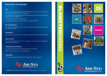 Blomsterbinding - AMU Syd