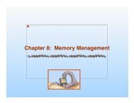 Chapter 8: Memory Management