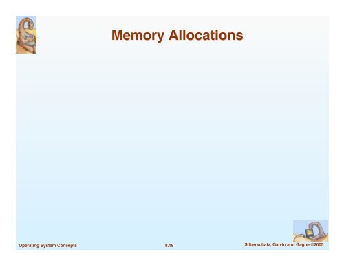 Chapter 8: Memory Management